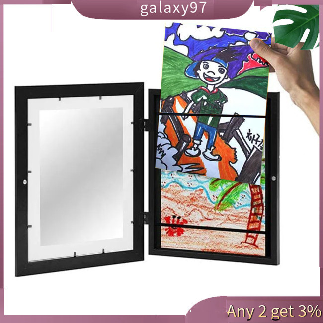 Galaxy A4 Trẻ Em Khung Tranh Bằng Gỗ Hình Chữ Nhật Khung Nghệ Thuật Trang Trí Nhà Cho Trẻ Em Vẽ Dự Án Nghệ Thuật (25 X 34cm)