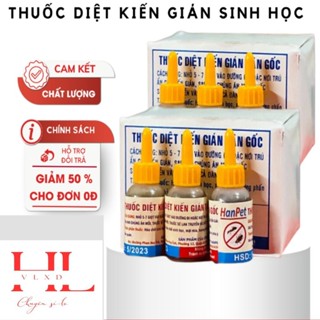  Chai thuốc diệt kiến sinh học - Chai 10ml đậm đặc diệt sạch tận gốc kiến gián an toàn hiệu quả 