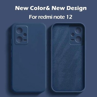 Ốp lưng Redmi Note 12 Note12 Pro 4G 5G Vỏ điện thoại silicon lỏng cho Xiaomi Redmi Note 12 Note12 Pro Plus Ốp lưng mềm