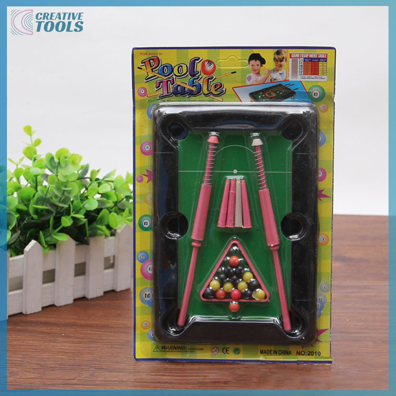 Hàng sẵn có Đạo cụ du lịch Đồ chơi bi-a mô phỏng trẻ em Bàn trẻ em Trò chơi Mini Máy tính để bàn Bể 