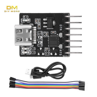 Diymore usb sang uart / rs232 / rs485 mô-đun tải xuống đốt cổng nối tiếp ch910f trình điều khiển miễn phí cho esp32 type-c