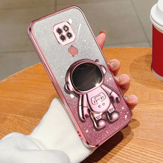 Ốp Điện Thoại Chống Sốc Cho Motorola Moto G9 Play G9 Plus G9 Power Phi Hành Gia Chân Đế Lấp Lánh Bột Mềm Bảo Vệ