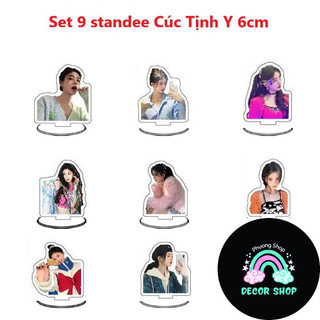 Cúc Tịnh Y Set 9 standee mini đứng trang trí 6cm