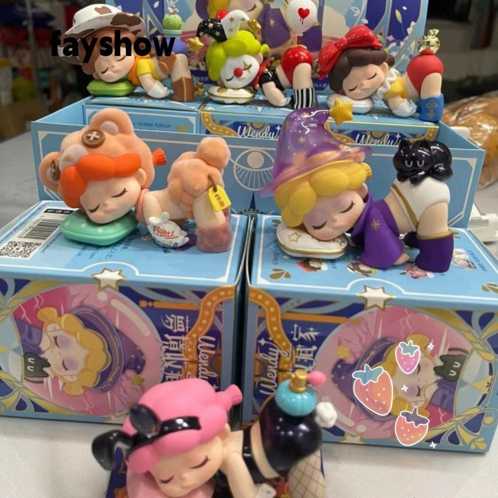 Fay Box, Pop Mart Bubble Mart Anime Hình Hoạt Hình Mô Hình, Quà Tặng Búp Bê Kawaii Dễ Thương Wendy 'S Dream Collector Series Hộp Đồ Chơi Cho Trẻ Em