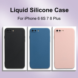 Ốp lưng chính hãng cho iphone 6 6s 7 8 plus chống sốc tpu lỏng silicon bảo vệ điện thoại ốp lưng cho iphone 6 6s 7 8 plus