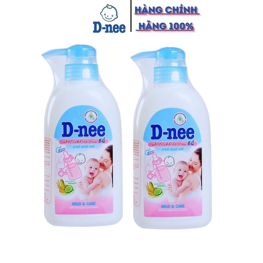 (COMBO 2 CHAI) Nước rửa bình sữa D-nee 500 ML