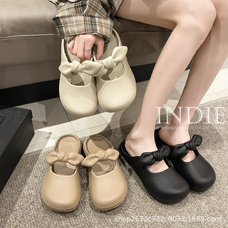 INDIE dép nữ dép bánh mì  2024 HOTSALE Giày lỗ bánh mì dễ thương Đế linh hoạt Thoáng khí Độc đáo Chất lượng cao FDL2440XEQ 20Z240517