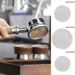 [Ppiavn] 51mm, 53mm, 58mm 100 Chiếc Bát Bột Cà Phê Giấy Lọc Cho Máy Pha Cà Phê Espresso