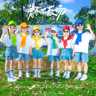  3-14 Tuổi Quần Áo Trẻ Em Đồ Tập Nhảy Cho Bé Gái Mùa Hè Quần Áo Trẻ Em Nữ Đồ Bộ Trẻ Em Quần Áo Bé Trai Quần Áo Bé Trai Mùa Hè Quần Áo Trẻ Em Nam Quần Đồ Hip Hop Cho Bé Gái Đồ Nhảy Hiphop Cho Bé Gái 