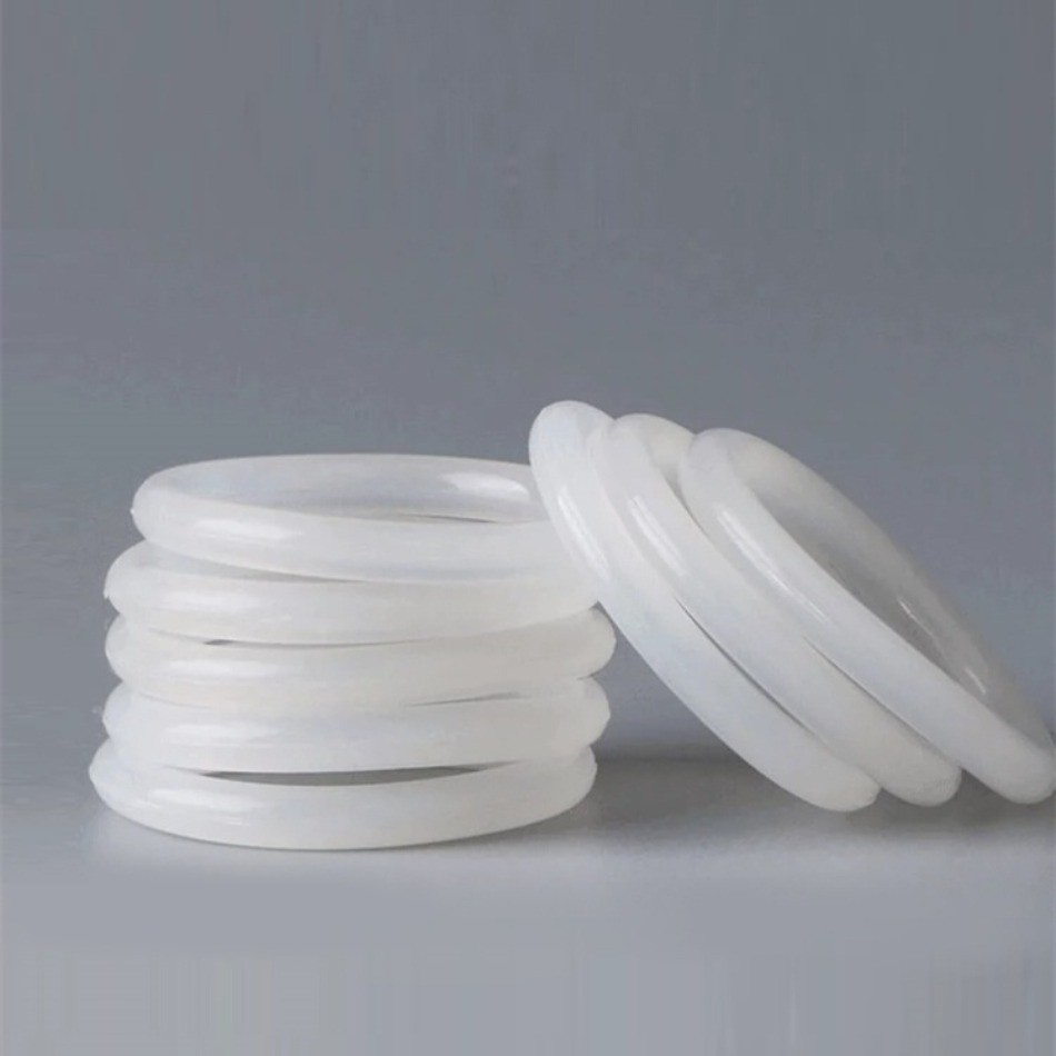 Vòng chữ O trắng CS4mm * OD12-100mm Chống nước chịu nhiệt độ cao
