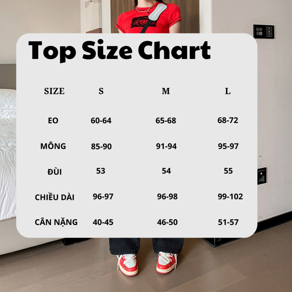 Quần Jean Nữ Túi Hộp Ống Suông Cạp Cao Chất Jean Demin Dày Dặn Phối Túi 2 Bên Phong Cách Hip Hop | BigBuy360 - bigbuy360.vn