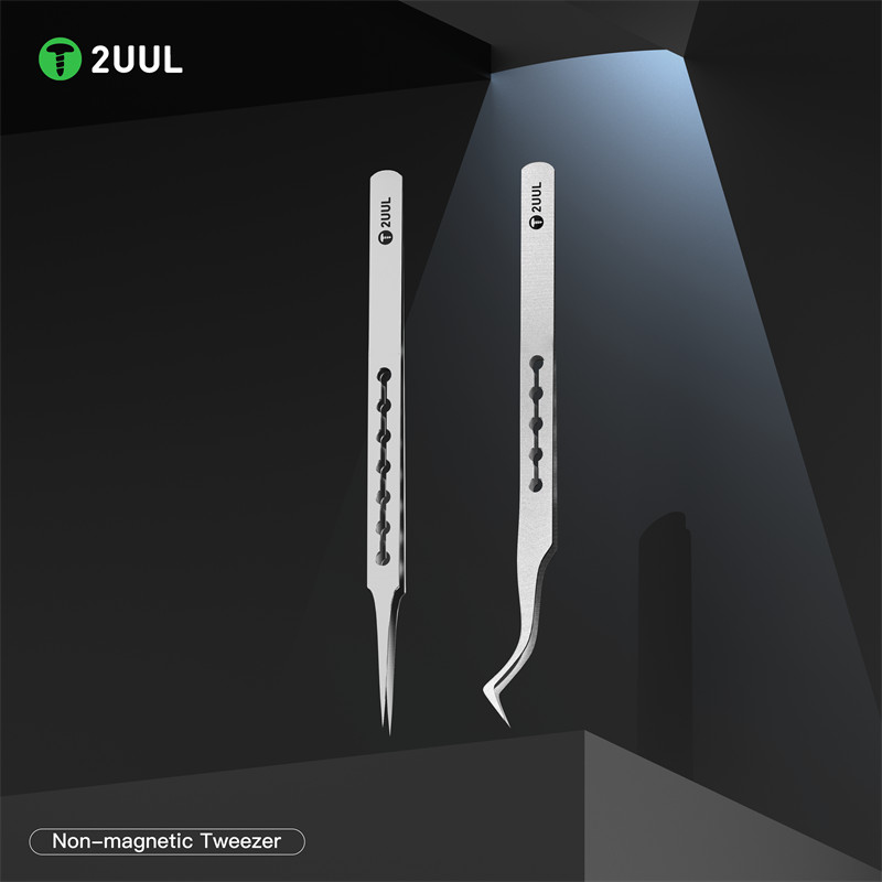 2UUL TW21 Nhíp Không Từ Tính Lỗ Siêu Chính Xác Chống Trơn Trượt Extra-Pointed Flying Line Nhíp Siêu 