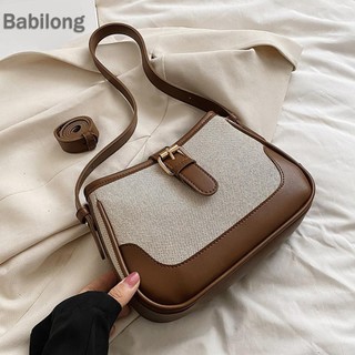  Túi đeo vai nữ bằng da PU thông thường Túi đeo chéo chắp vá Ví hẹn hò hàng ngày