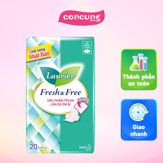 Bvs laurier fresh&free siêu mỏng cánh