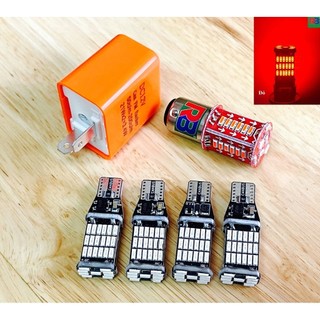 Đèn xi nhan xe máy, xi nhan led chân T15 T10, đèn lùi cho xe máy, ô tô