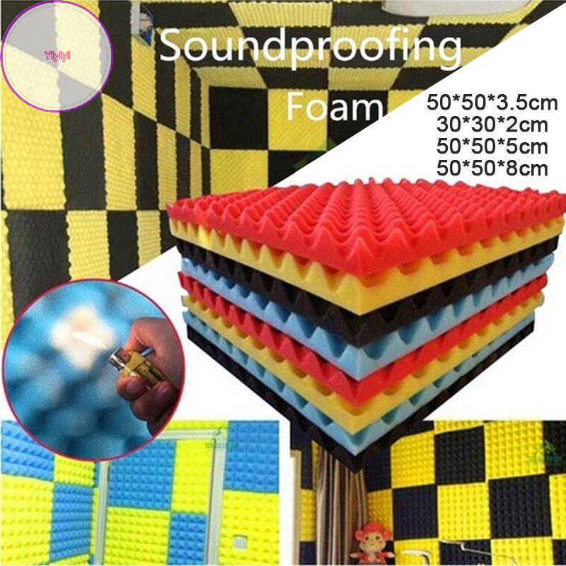 Yiyi Cách Âm Bọt Acoustic Wall Panel Cách Âm Foam Studio Gạch Treo Tường VN