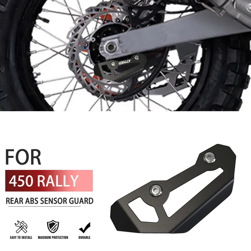 Cho KOVE 450 Rally 2022 2023 2024 Motocross Phụ Kiện Phía Sau ABS Cảm Biến Bảo Vệ Bao Da Bảo Vệ Đen 