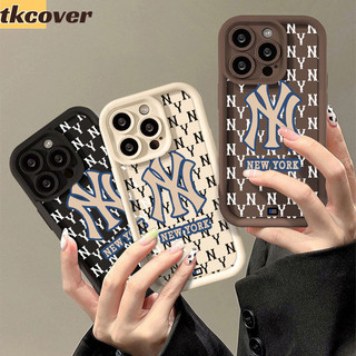 Xu Hướng Sang Trọng Thương Hiệu New York Cặp Đôi Dành Cho Vivo Y100 Y36 Y27 Y27S Y17S Y78 Y77 5G Y35 Y16 Y22 Y22S 5G Vỏ Mềm Mắt Thiên Thần Chống Sốc