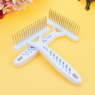 Orgo- Lược chải lông chó mèo - hình bồ cào 2 hàng đinh