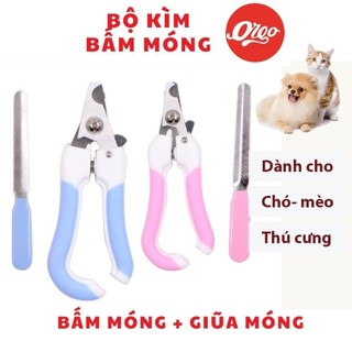 Orgo- Bộ kìm chó mèo Kéo cắt móng cho chó mèo kìm cắt móng và dũa móng cho thú cưng