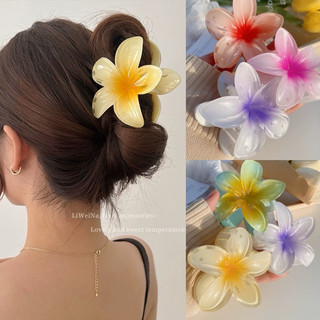 [HCM] Kẹp Tóc Hình Hoa Nhiều Màu Sắc Phong Cách Hawaii-Giacomo