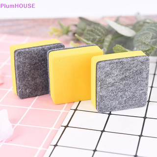 PlumHOUSE 2pc màu vàng trắng làm sạch bút đánh dấu khô bọt tẩy phấn bàn chải VN