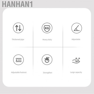 Hanhan1 Portable Bed Tray Table  Laptop Solid Construction Large Desktop Space for Reading