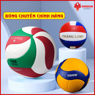 Bóng Chuyền Da Chính Hãng Thăng Long Banh Bóng Chuyền Động Lực Giá Rẻ Trẻ Em Học Sinh Viên