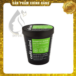 Dầu gội tẩy da chết dành cho tóc và da đầu café mimi shampoo-scrub 330g