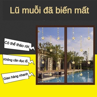 Lưới màn hình cửa sổ Lưới cửa sổ chống muỗi Đi kèm với Velcro ,Màn chắn côn trùng gia dụng Rèm Lưới Dán Cửa Sổ Tự Dính Chống Muỗi