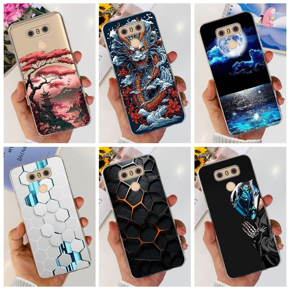 Ốp lưng LG G6 G6 + H870 LS993 VS988 LGM-G600L LG G6 Plus G6plus 2024 Họa tiết thời trang Ốp điện tho