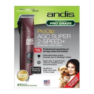 [Hàng USA Chính Hãng ] Tông đơ Andis ProClip AGC2 UltraEdge 2-Speed Cắt Lông Cho Chó Mèo - Mèo PetShop