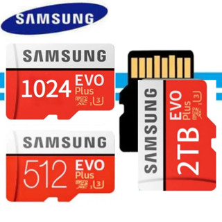   Chính hãng Samsung  Thẻ nhớ EVO Micro SD Class10 512GB   1TB   2TB ✈ Thẻ nhớ micro sd tốc độ cao   điện thoại di động   máy tính bảng   thẻ nhớ máy ảnh 