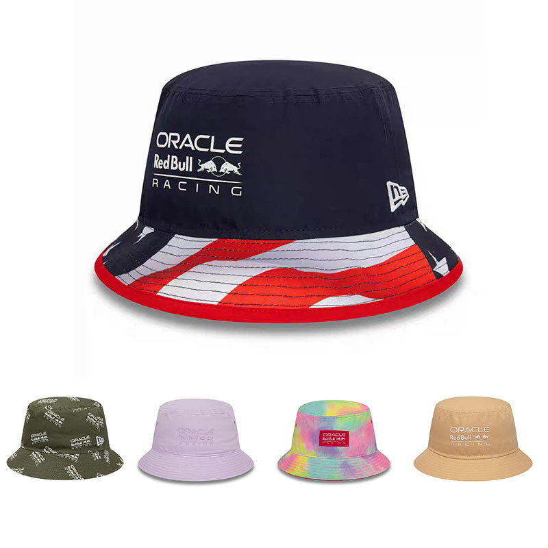 2024 F1 Oracle Red Bull Racing Bucket Hat Formula 1 Redbull Mới Motorsport GP Người Cá Mũ