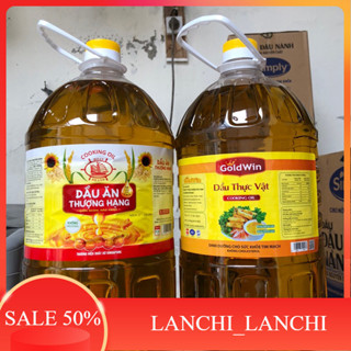 Mẫu mới Dầu ăn Goldwin, Cooking Oil Can 9Lít - Dầu thực vật thể tích thể lỏng 8500ml