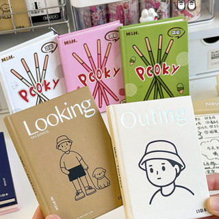 Phong Cách Hàn Quốc Mini A7 Notebook Sinh Viên Giấy Dày Dung Tích Lớn Notepad Đa Năng Tay Tài Khoản Nhật Ký Sổ Tay Sách Từ