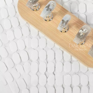 Keo Silicon dán đế móng làm mẫu (Set 1 tờ 100 miếng dán)