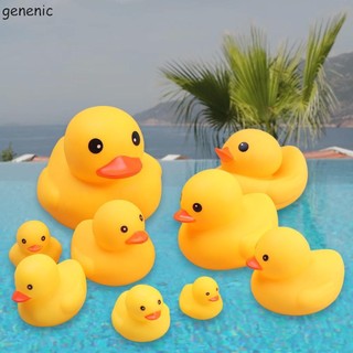 GENENIC Vịt GENENIC với đồ chơi tắm âm thanh Bóp Đồ chơi bơi dễ thương Quà tặng vui nhộn