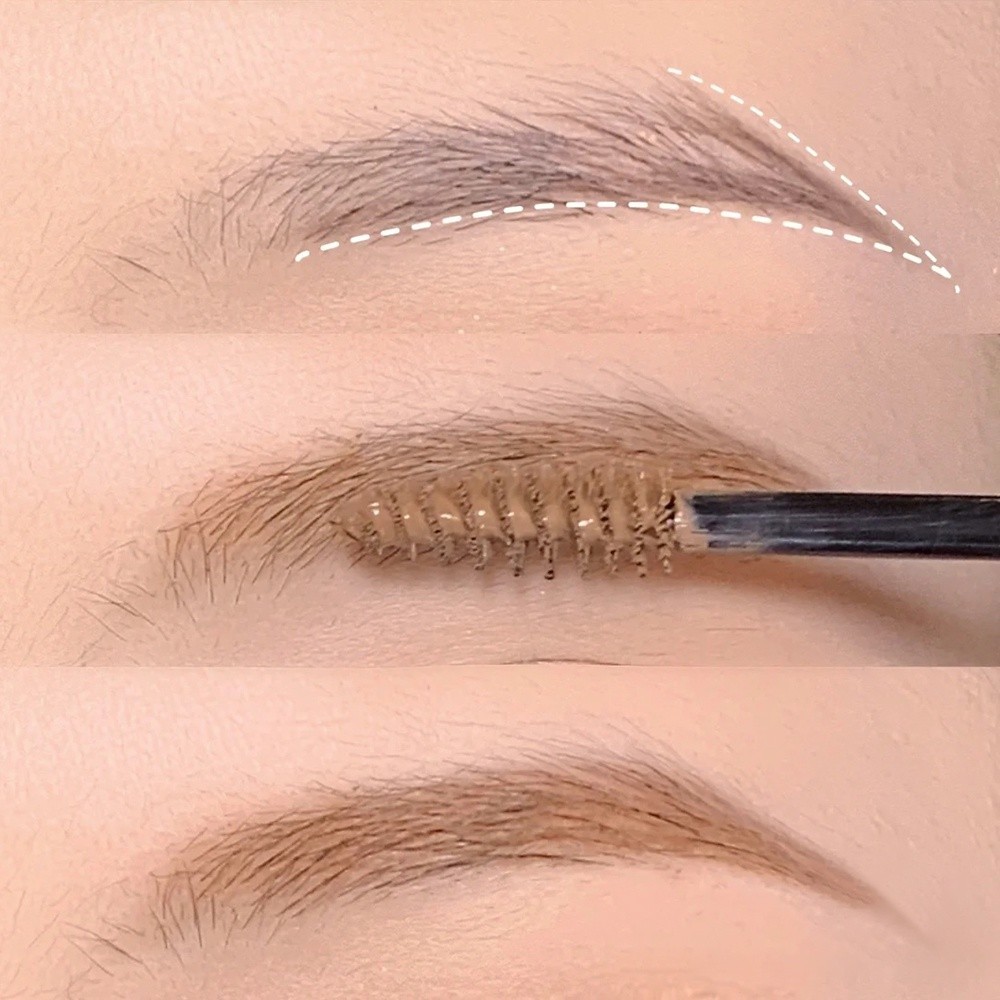 [AIMEILI] Mascara Chuốt Lông Mày 3D AIMEILI Chuốt Mày Đổi Màu Color My Brows Kháng Nước Lâu Trôi 3 Màu Sắc Tự Nhiên | BigBuy360 - bigbuy360.vn
