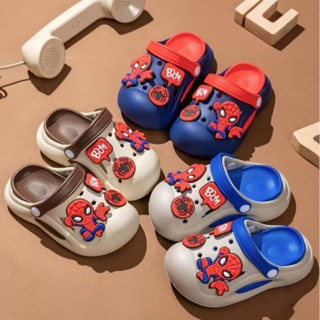  Dép sục gắn ticker Siêu nhân  siêu dễ thương cho bé trai từ 1 đến 8 tuổi Thế giới đồ của Bé 