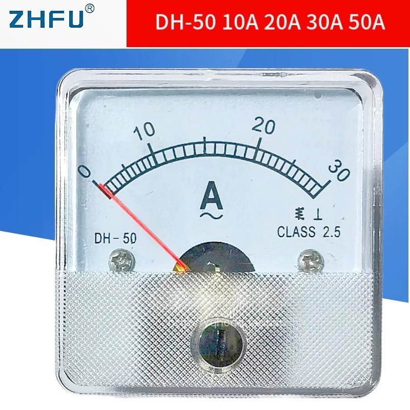Đồng hồ đo con trỏ DH-50 AC Ampe kế SD / CZ / DH-50 5A10A 20A 30A 50A Ampe kế