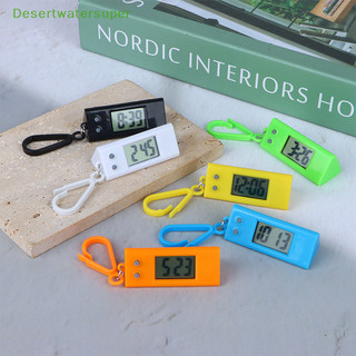 Dsvn mini tam giác điện tử đồng hồ kỹ thuật số hiển thị thời gian quà tặng cho nam và nữ học sinh kỳ thi đồng hồ treo móc khóa hot
