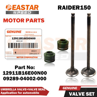 Bộ van van dù + con dấu van cho raider150