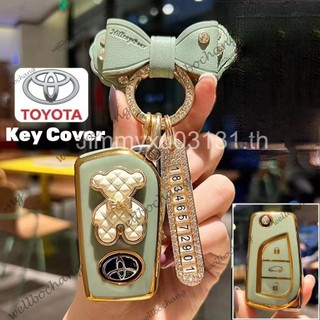 Xe Ô Tô Từ Xa Chìa Khóa Dành Cho Xe Toyota Toyota Ốp Lưng Xe Ô Tô Toyota camry Case Chìa Khóa Xe Toyota Cross Toyota Case Chìa Khóa Xe Toyota camry Case