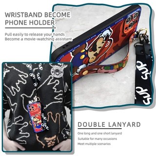 protective phone case Phone Case For Sharp Aquos Zero5G Basic DX/SHG02/EP3 Shockproof Phone Holder Wristband Durable