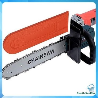 Khung cưa xích gắn máy mài có tra dầu tự động, đã ráp sẵn, gắn máy mài trục 10mm, 12.5mm, 14mm + dũa cưa husqvarna