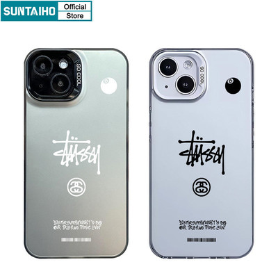 Suntaiho Ngộ nghĩnh Vỏ Dễ Thương Họa Tiết Bida LOGO Ốp lưng Iphone 15 14 12 13 11 Pro Max IP 7 8 Plus Iphon X Xs XR Xs Max TPU Silicone Mềm Cao Cấp Chống Sốc Ốp Lưng