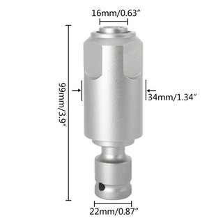 Jn chuck adapter ratchet Ổ cắm chuyển đổi tác động thép ổ cắm ratchet cờ lê chuyển đổi cho tác động không khí