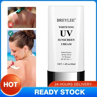 Breylee SPF50 + Kem cô lập Kem chống nắng body làm mới kem bảo vệ mặt toàn thân cô lập chống tia cực tím kem làm mới mùa hè