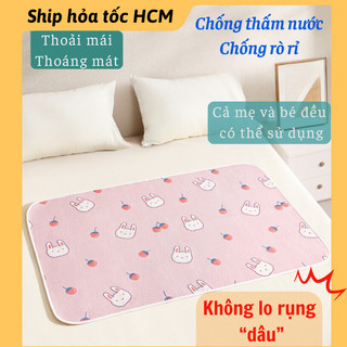 Miếng lót chống thấm cho bé sơ sinh Grand Haven Thảm lót đa năng chống trượt người lớn thấm hút nhanh tiện lợi